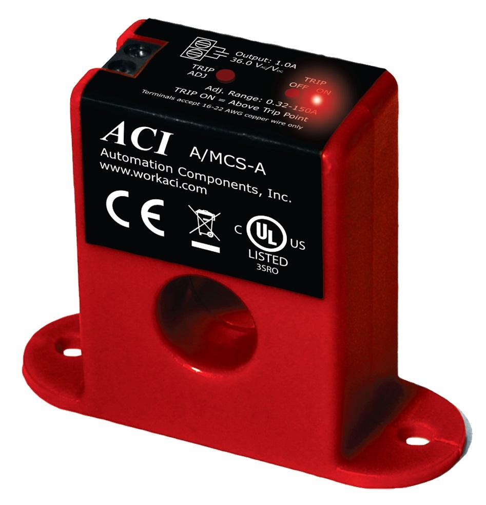ACI Solid Core Adjustable Current Switch 0.32 to 150A ControlsDirect