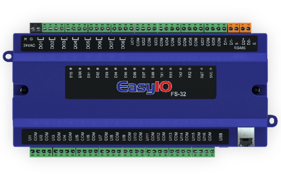 EasyIO BACnet controllers for HVAC