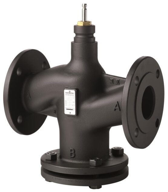 Siemens VVF53 2-way Valve, Flanged
